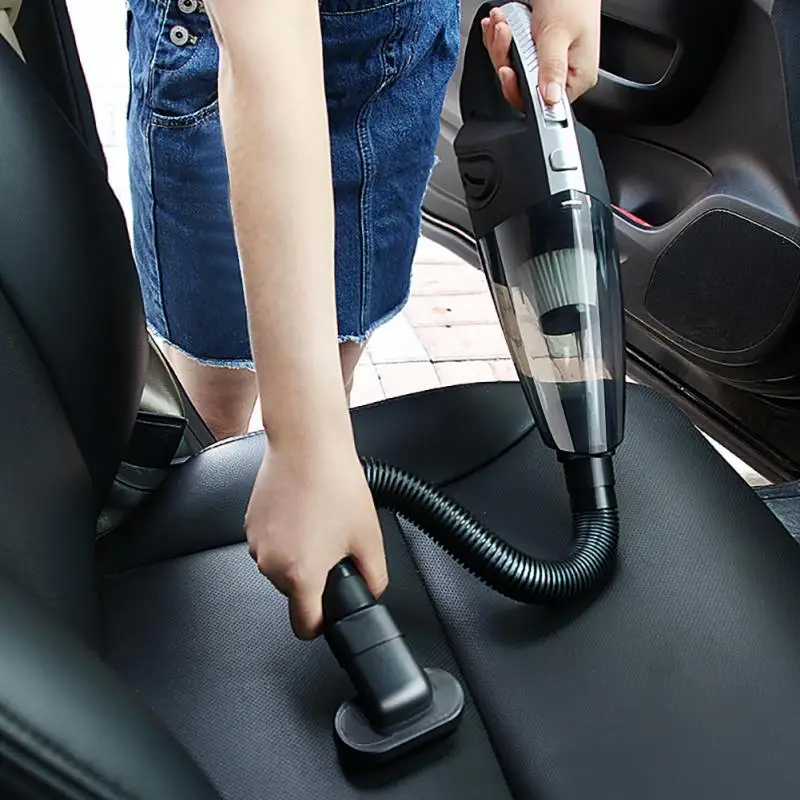 

USB Charging Dual Use Wet Dry Mini Car Vacuum Cleaner Handheld Portable Interior