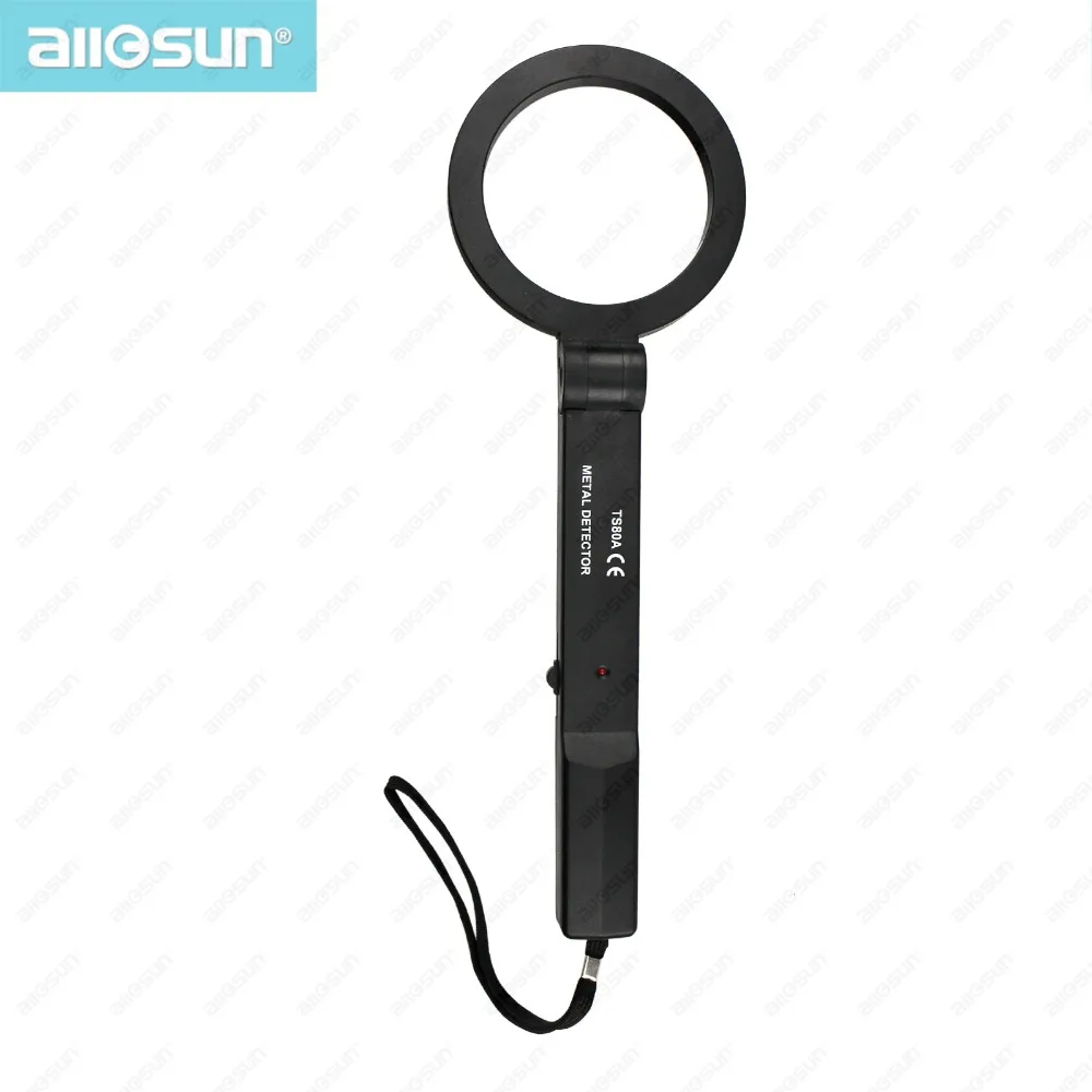 

Handheld Pro Metal Detector Adjustable Sensitivity Security Tool Body Scanner High Sensitivity Metal Alarm ALL SUN TS80A
