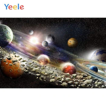 

Yeele Vinyl Universe Space Nebula Children Birthday Party Photography Background Baby Boy Photographic Backdrop Photo Studio
