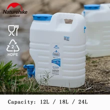 Naturehike Outdoor Camping Climbing Hiking sports water storage bucket bladder drinking water bucket container Food grade PE