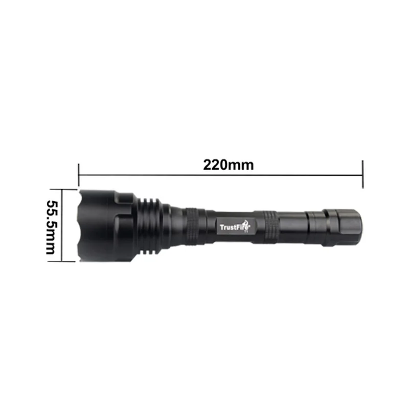 Фонарик T1 XM-L T6 Led 1600LM Алюминиевый cree t6 led