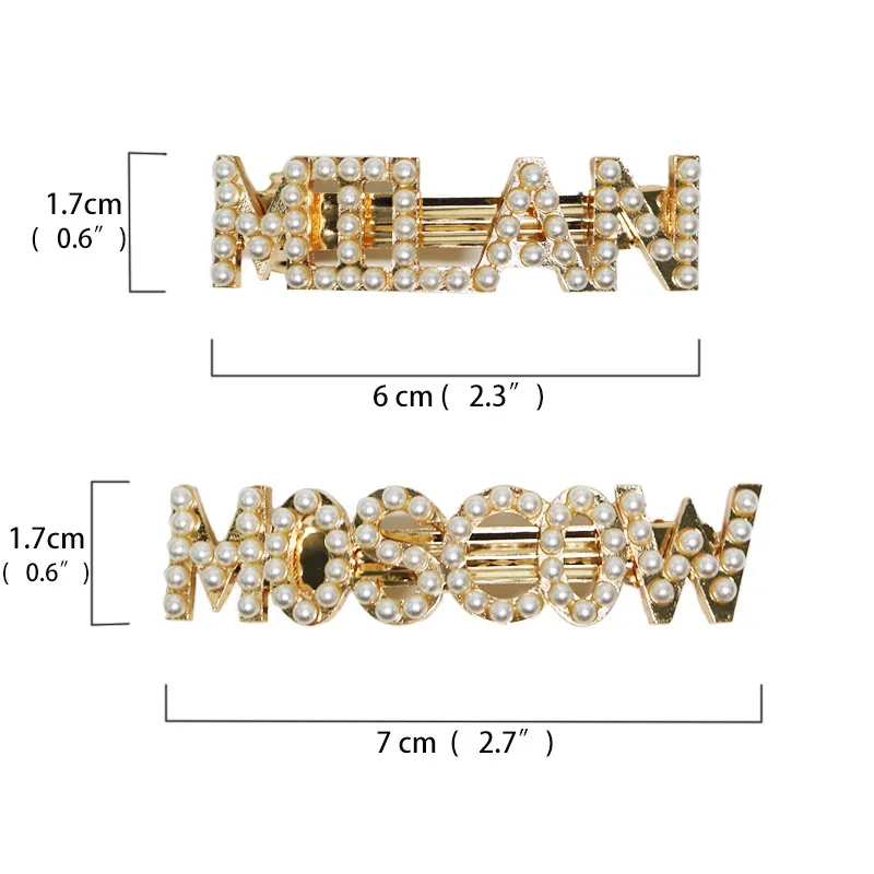 Корейская мода, заколки для волос с жемчужинами и буквами для женщин и девушек, заколки для волос, заколки для волос, аксессуары на палочках