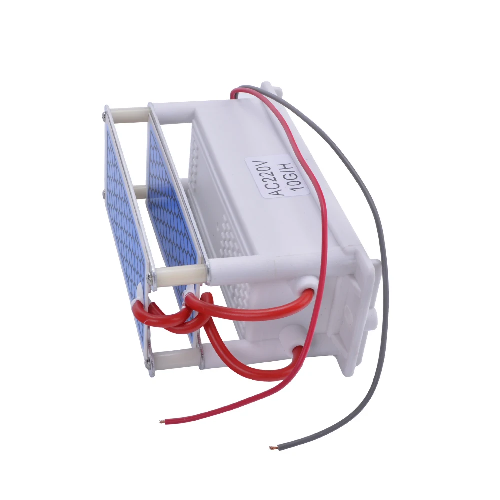 Brisk przenośny ceramiczny Generator ozonu podwójna zintegrowana płyta ceramiczna ozonizator woda powietrze części do oczyszczania powietrza 220V/110V 10g Brisk przenośny ceramiczny Generator ozonu podwójna zintegrowana płyta ceramiczna ozonizator woda powietrze części do oczyszczania powietrza 220V/110V 10g