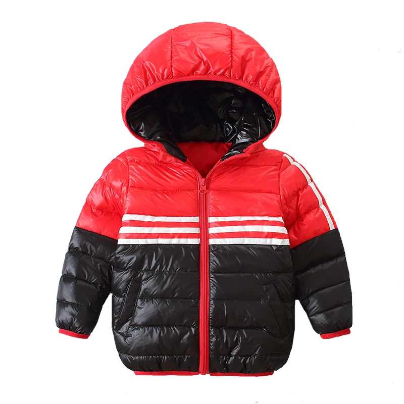 

2019 Winter New Ultra Light Down Jacket Children Warm Outewear Overcoat Boys Girls Hoodie 3-7y Baby Girls Parka Clothes Kid Coat