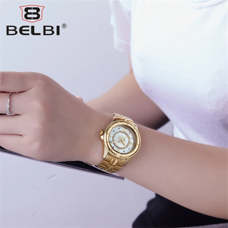 BELBI роскошные женские наручные часы модные цифровые с циферблатом Ретро стиль
