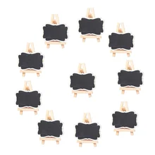 10 шт. рамная доска деревянная доска сообщение доска для письма вертикального типа доска объявлений доска деревянная работа