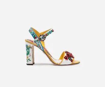 

Moraima snc Hot Selling Super High Multi-color High Heel Sandals Party Party Women's Sandals