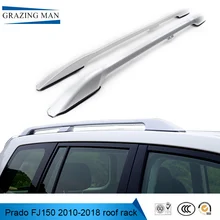 Hot selling Car Roof Rack Cross Bar aluminum alloy material roof rack for PRADO FJ150 Fj150 2010