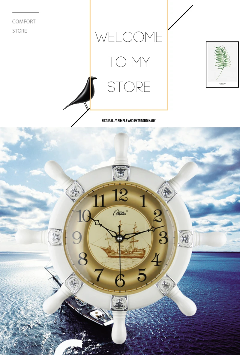 Vintage Wall Clock  (1)