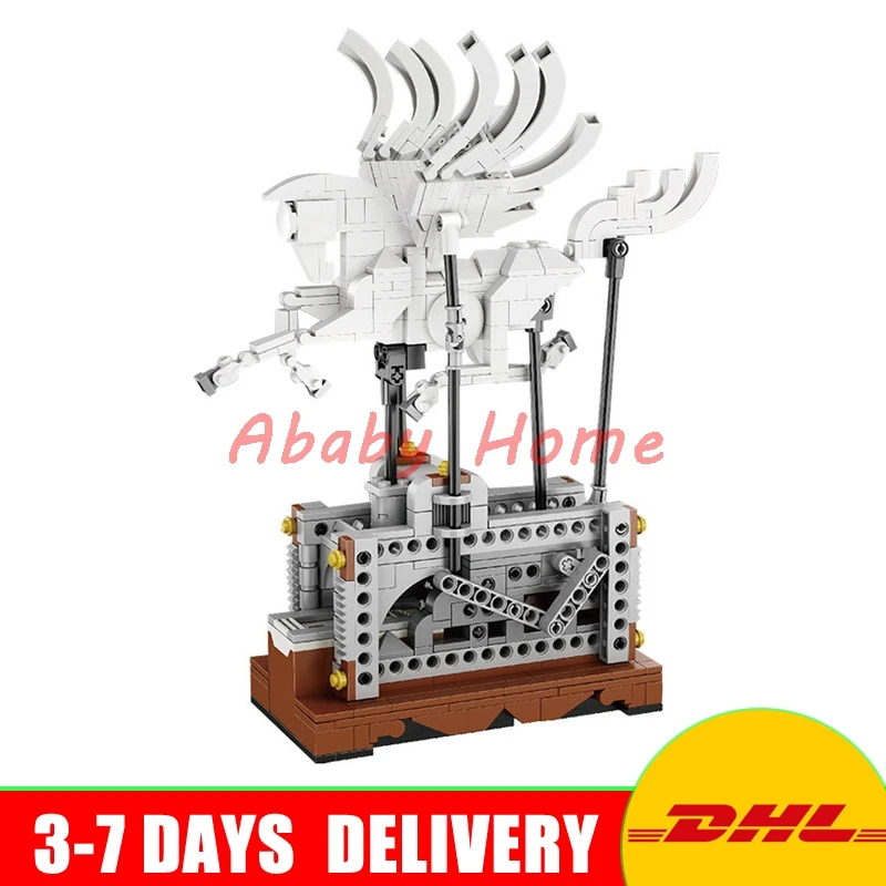 

In stock Lepin 23015 Technic Series The Pegasus Automaton Mechanical Flying Horse Set Educational Building Blocks Bricks Toys