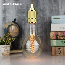 A110/PS35 цоколь Эдисона E27 база лампочки 220 V 40 W Античная лампа накаливания лампы Винтаж Светодиодная лампа для дома/Спальня/Гостиная