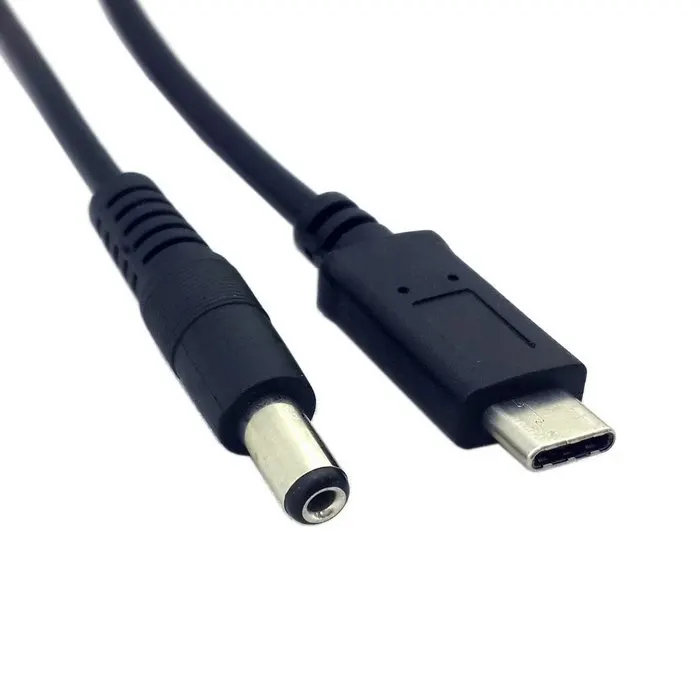 

Cablecc 20cm USB 3.1 Type C USB-C to DC 5.5 2.5mm Power Plug Extension Charge Cable for Apple New Laptop