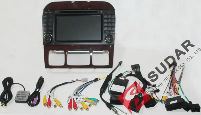 Sale Isudar Car Multimedia Player 2 Din Car Radio GPS For Mercedes/Benz/S280/S320/S350/S400/S500/W220/W215/C Class S Class Canbus DVR 9