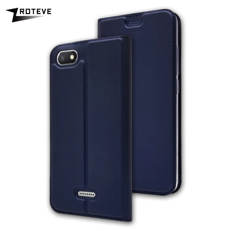 

ZROTEVE Case On Redmi 6 6A Soft PU Leather Magnetic Cover Card Slot Wallet Case For Xiaomi Redmi6A Redmi 6A 6 Pro Flip Case New