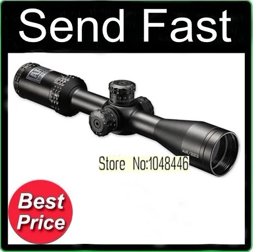 Cheap Professional Hunting Original Genuine AR/223 2-7X32mm Mil-DOt seismic sight Rifle Scope with Free Mounts