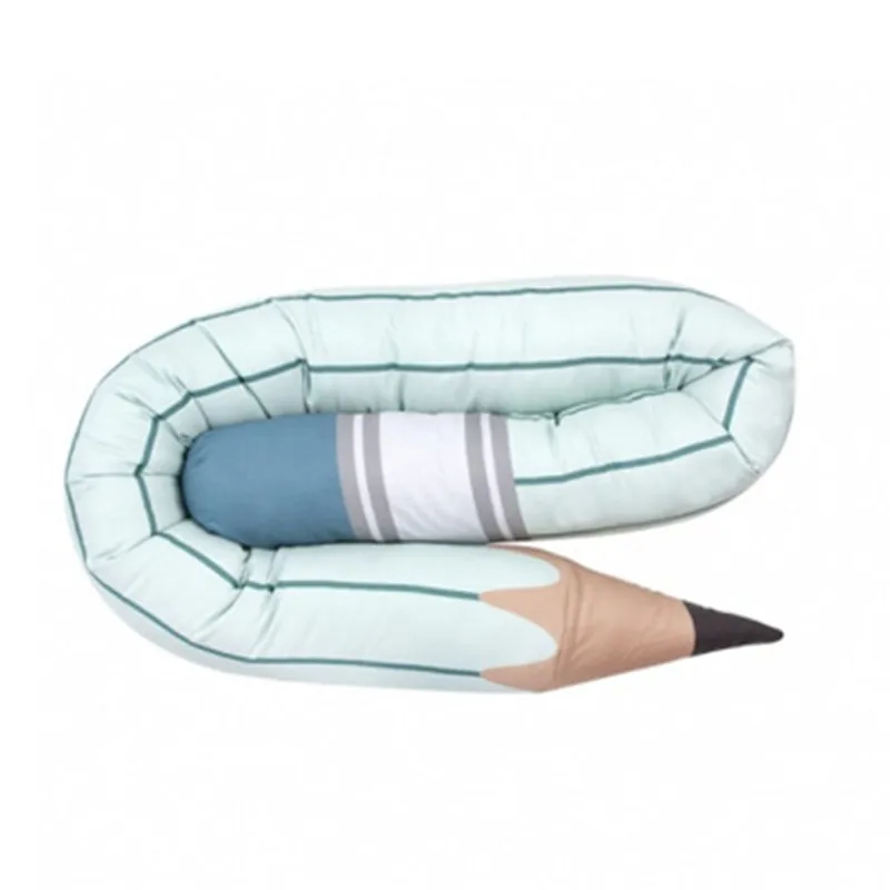 Подушка для сна для беременных с хлопковой наволочкой для женского тела u-образная защита кроватки постельные принадлежности украшение детской комнаты