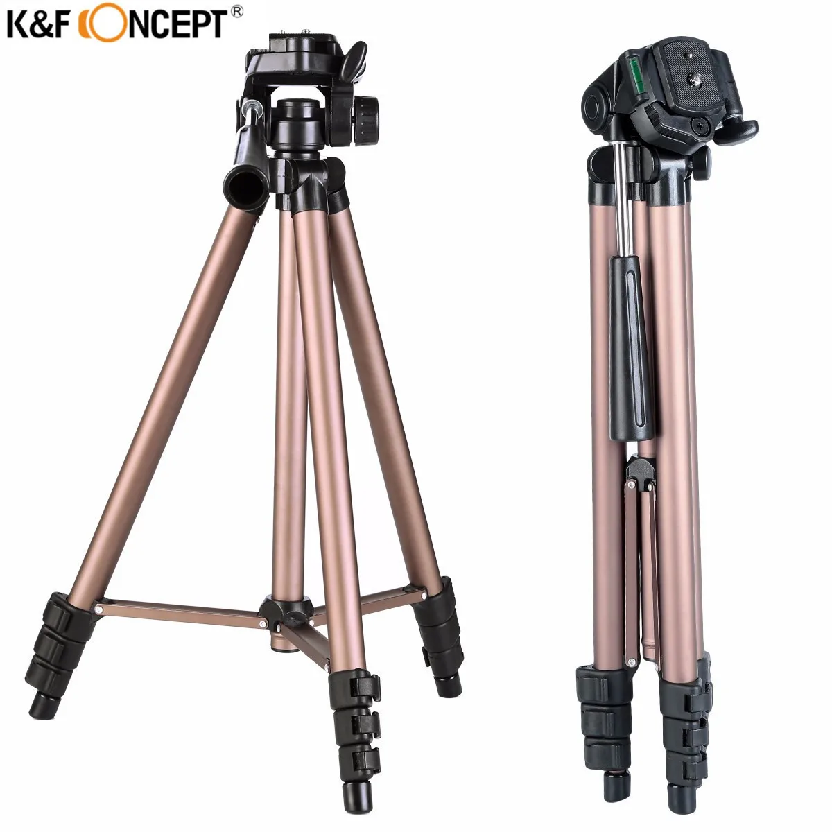 Профессиональный портативный штатив для камеры K & F CONCEPT Трипод из сплава с