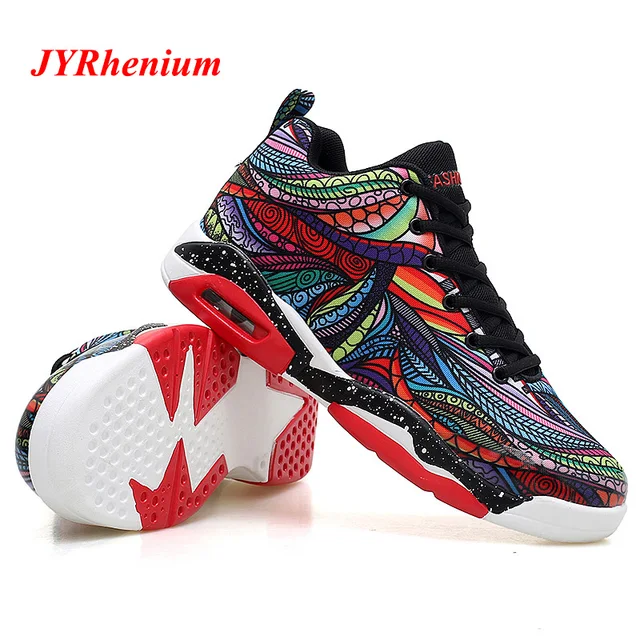 JYRhenium 35-47 Mens Basketball Shoes Couple Breathable Retro Sneakers Women Authentic Zapatillas Hombre Deportiva Jordan Shoes