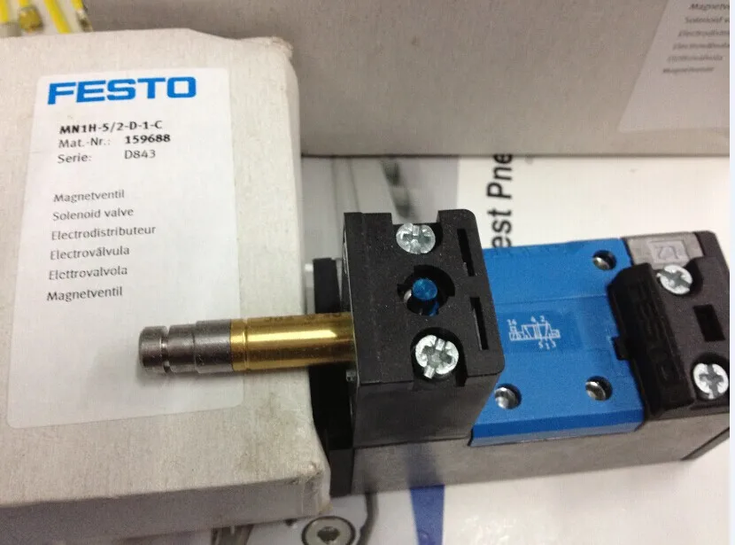 

MN1H-5/2-D-1-C 159688 solenoid valves body FESTO without Coil free shipping