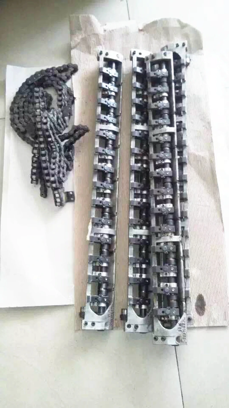 

factory made Heidelberg SM74 swing delivery gripper bar M2.014.003F/14 fingers