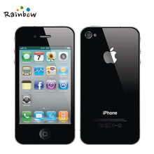 Unlocked Original Apple iPhone 4 Cell Phones 8/16/32/GB ROM 5MP Camera IOS Free Shipping