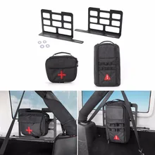 SHINEKA металла салона багажника стеллаж для хранения Чемодан несущей для Jeep Wrangler JK 2007 до стайлинга автомобилей