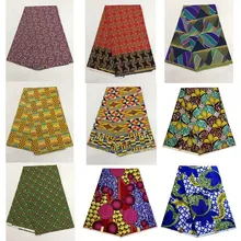 Полиэстер восковая ткань не хлопчатобумажная африканская ткань новейшая самая дешевая Высококачественная Анкара Африканский Воск печатная ткань