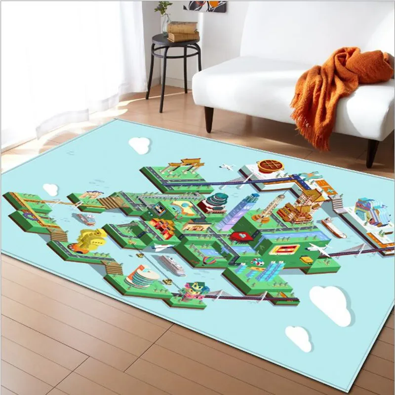 City Road Game Crawl Mat/carpets For Living Room Rug Kids Baby Best