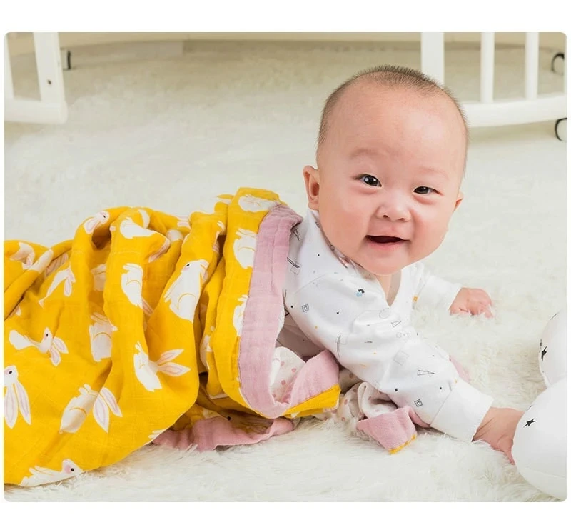 Муслиновое дышащее Пеленальное Одеяло детское муслиновое младенец и малыш одеяло обертывание набор