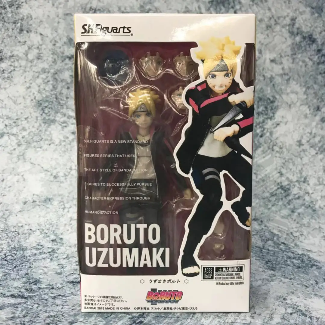 SHFiguarts Аниме Наруто боруто Узумаки 14 см фигурка игрушки