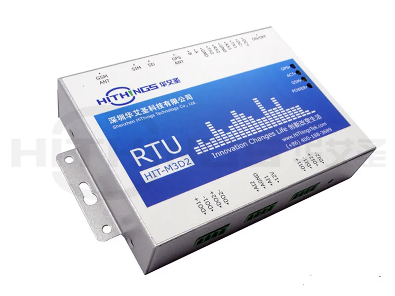 

sms controlled power switch M3D2 new 2 digital inputs 2 relay outputs gsm rtu controller