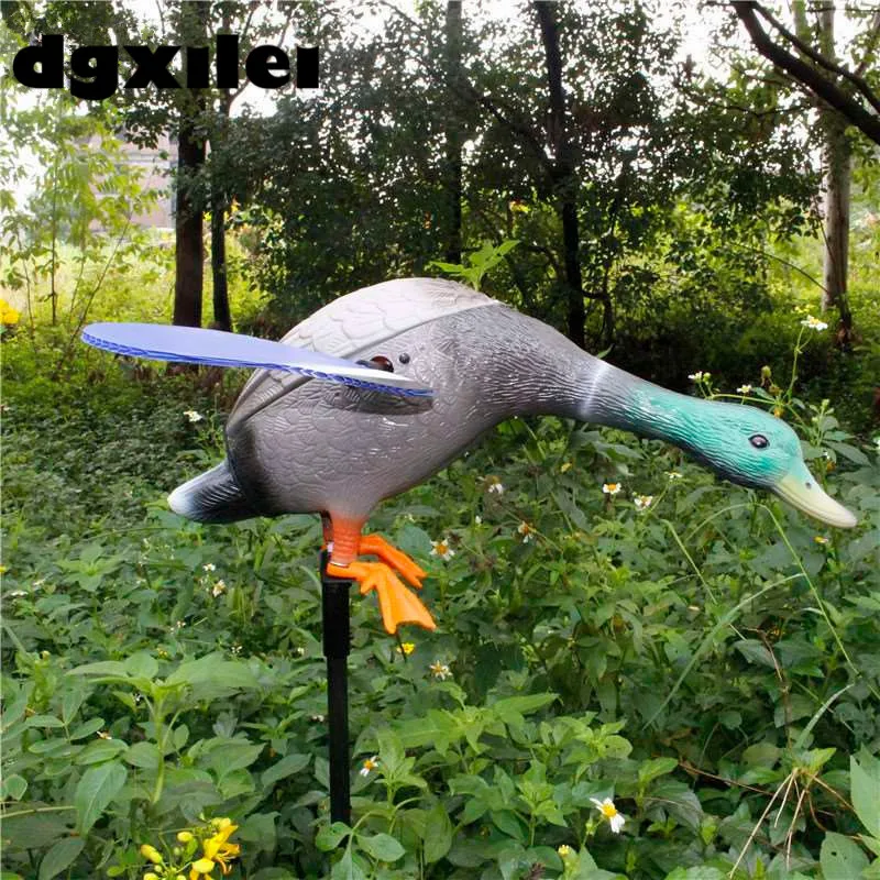 Pato ao ar Chamariz de Controle Armadilhas para Caça com Ímã Xilei Atacado Grécia Livre Remoto 6v Plástico Drake Asas Girando 2 Chamariz da caça