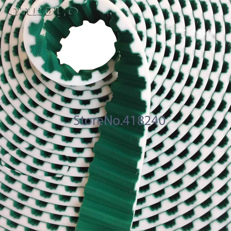 Computer Embroidery Machine Accessories T10 25MM 30MM Frame Belt Open Cloth Green Belt Square Teeth 1 Meters