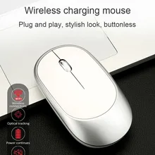 2,4G Беспроводная перезаряжаемая мышь inal mbrico ультра тонкая Бесшумная 1600 dpi Mause оптическая USB беззвучная компьютерная мышь для ноутбука Xiaomi