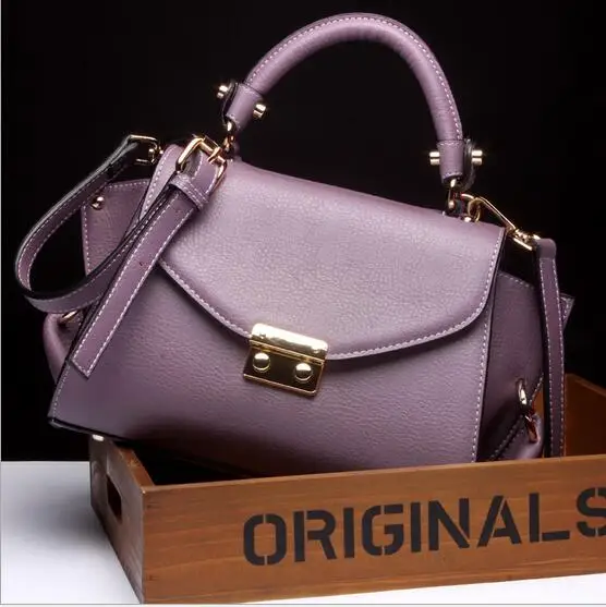 

New Europe and the United States brands designer fashionable Handbag welt pocket women Handbag Single shoulder bag.