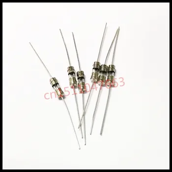 

200PCS Fast break fuse tube 3.6*10 3A 3.6*10mm 3A 3000MA double cap with lead F3AL250V 3AL250V glass fuse