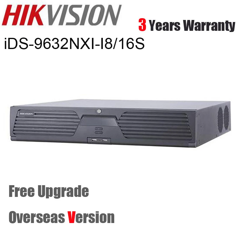 Hikvision IDS 9632NXI I8 16 S 12MP DeepinMind NVR 8 SATA 32Ch Poe H 265 Hikvision ids 9632nxi i8 16 s 12mp deepinmind nvr 8 sata 32ch poe h 265