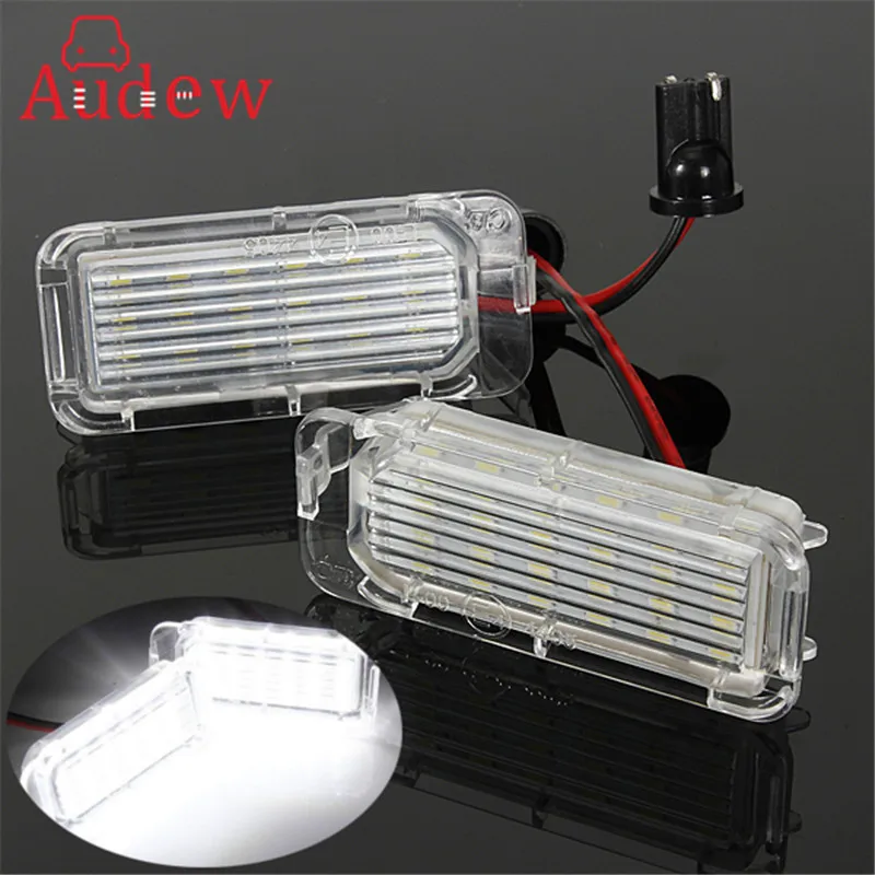 2Pcs 12V LED License Plate Light Number Plate Bulbs font b Lamp b font For Ford