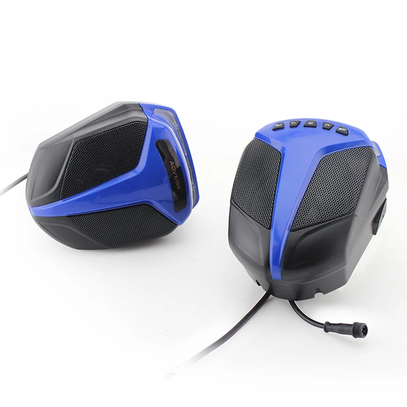 4 &quot30 Вт MP3 музыкальный аудио плеер Bluetooth колонки для мотоцикла водонепроницаемый