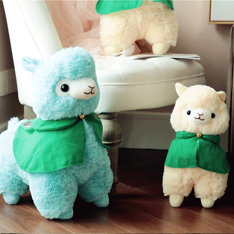 50cm Alpaca Plush Toys Japanese Alpacasso Soft Toys Dolls Kawaii Sheep
