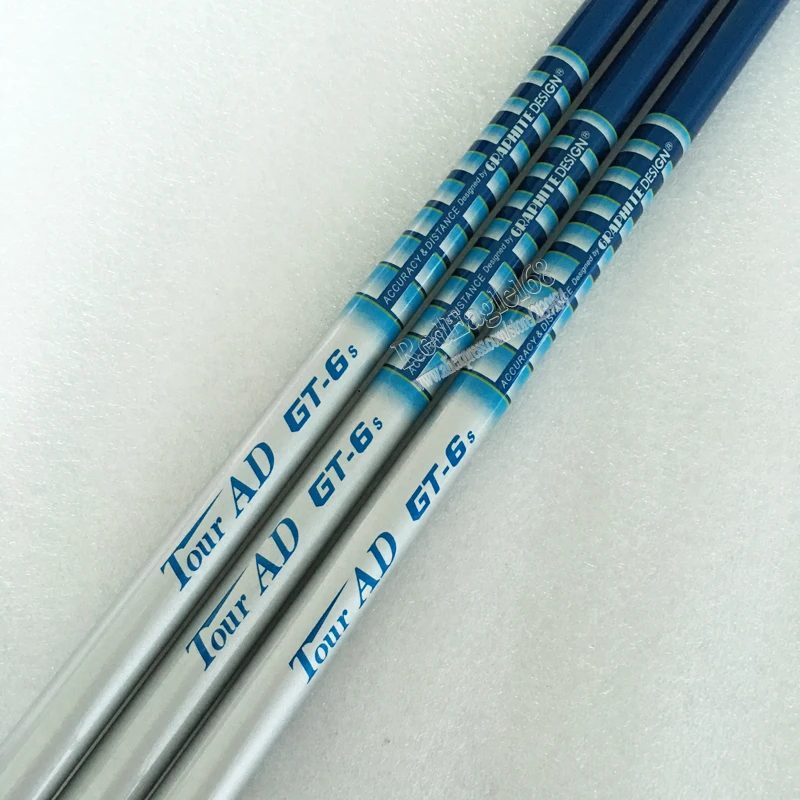 New Men Golf Wood Shaft TOUR AD GT-6 Graphite Shaft R or S Flex In Choice  3pcs/Lot Driver Shaft Free Shipping