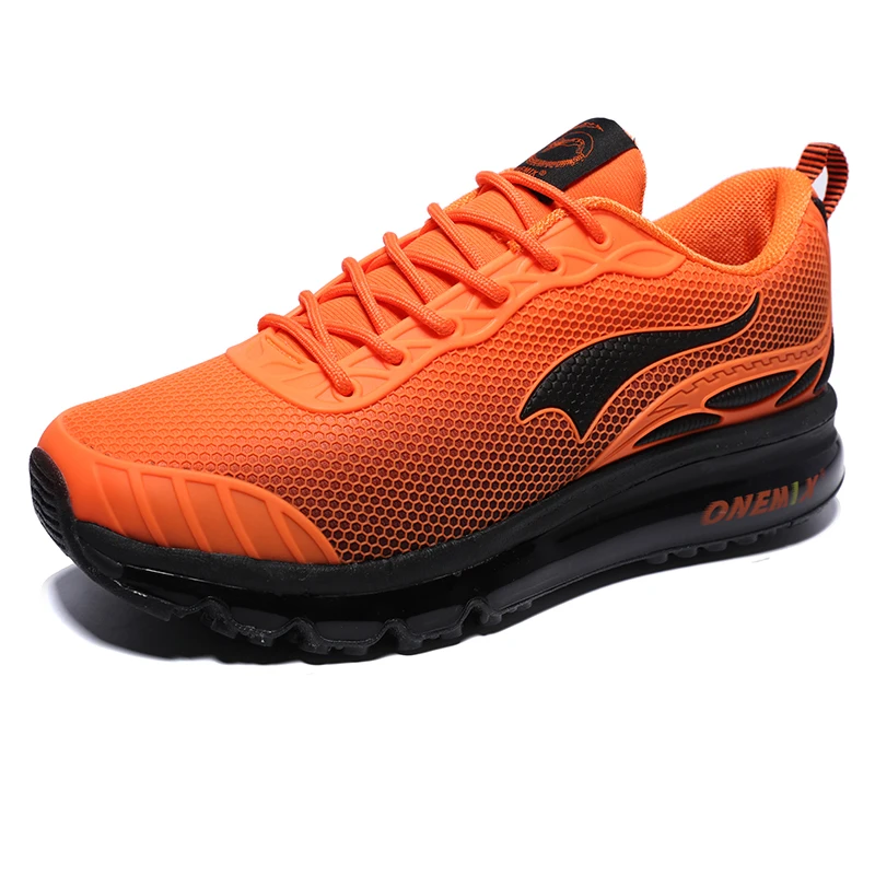 Onemix человек кроссовки для мужчин Run Athletic Trail кроссовки черный Zapatillas спортивные подушки прогулочные в красном