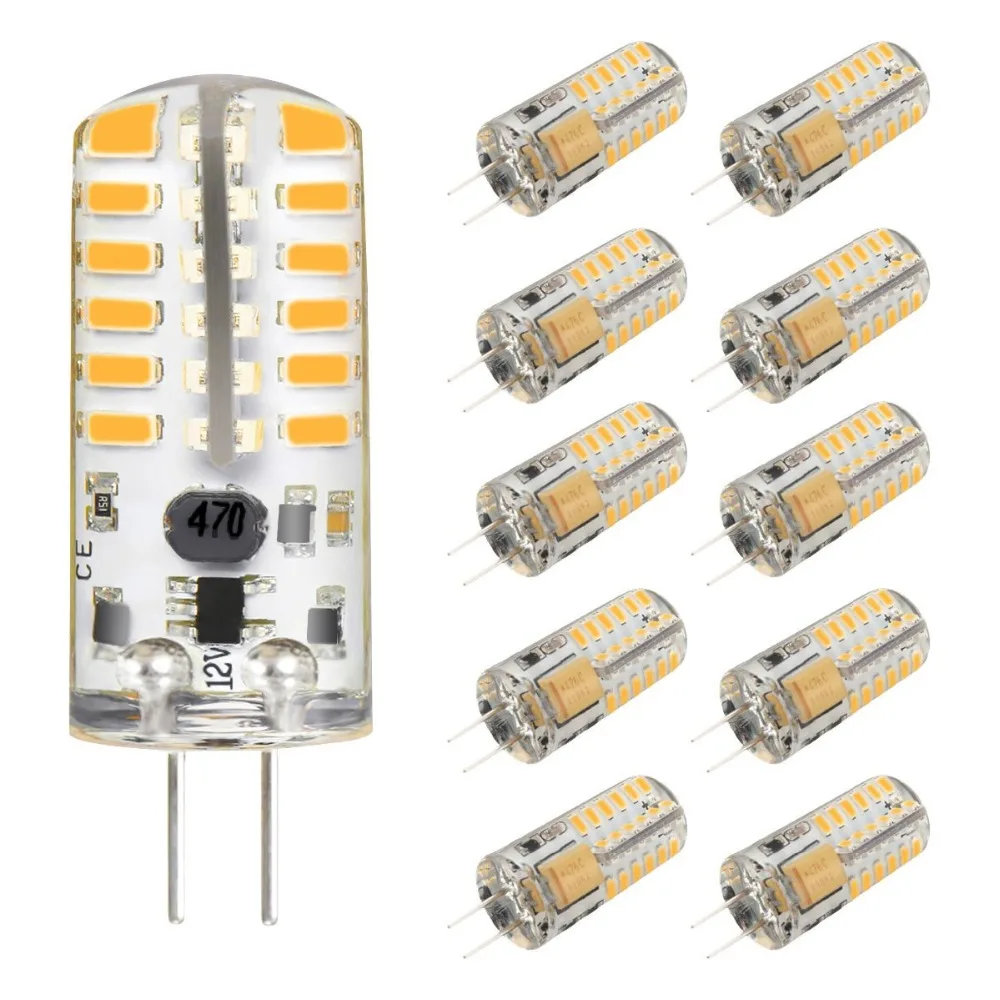 Светодиодная лампочка G4 10 шт. двухконтаксветодиодный светодиодная 3 Вт 48X3014 SMD 20
