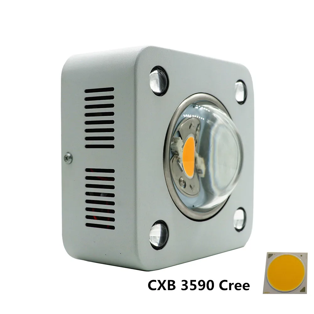 100 Вт CREE CXB3590 COB полный спектр светодиодный светильник для теплицы гидропоники для выращивания в помещении коммерческие медицинские растения для роста