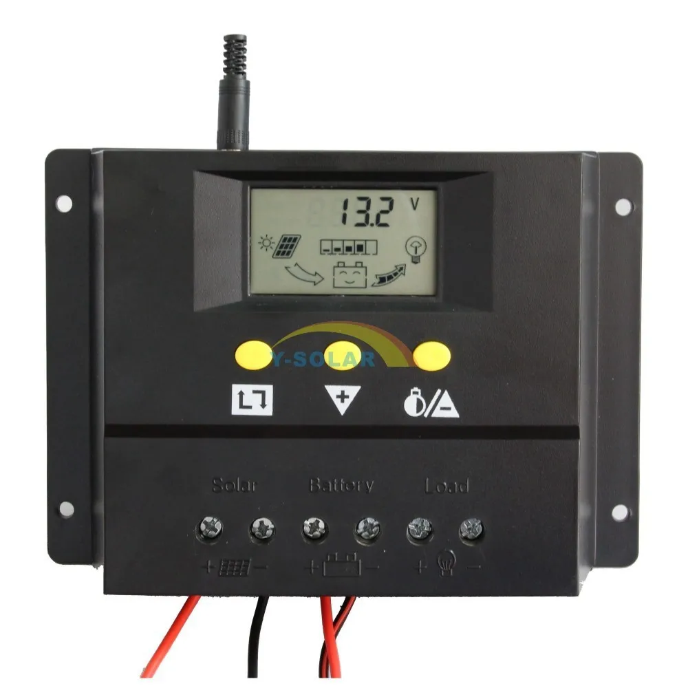 Controlador de Carga da Bateria do Painel Solar pv Sistema Casa Uso Interno Novo 80a 12 v 24 2 Cheap Controladores solares