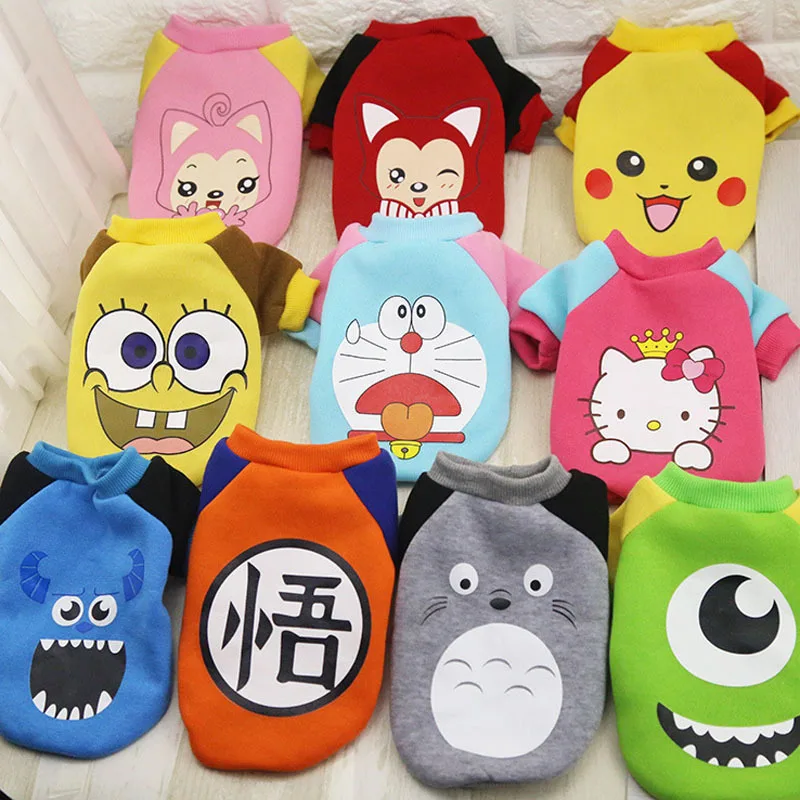

1 Pc Cartoon Style Pet Dog/Cat Clothes for Puppy Winter Warm Coat Classic Sweater Fleece High-grade Sweater Christmas Clothing