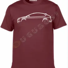 FORD FOCUS ST 225 MK2 FACELIFT RS INSPIRED Классическая Автомобильная футболка