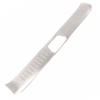 

For Renault Kadjar 2015-2017 Stainless Interior Rear Bumper Protector Sill Trim Tail Trunk Guard Pedal Cover Car Accessories
