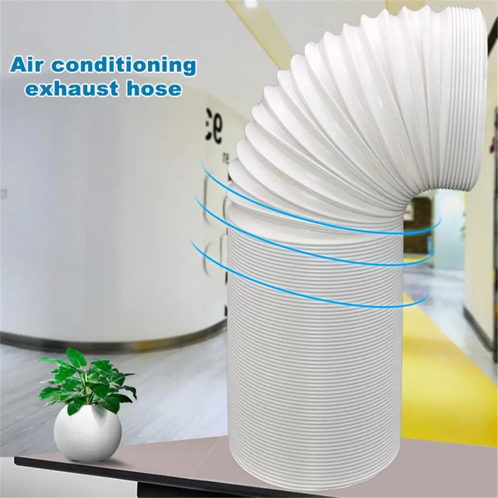 

1.5/2M Portable Flexible Air Conditioner Exhaust Pipe Vent Hose Duct Outlet Universal Threads Conditioner Hose Diameter 13/15CM