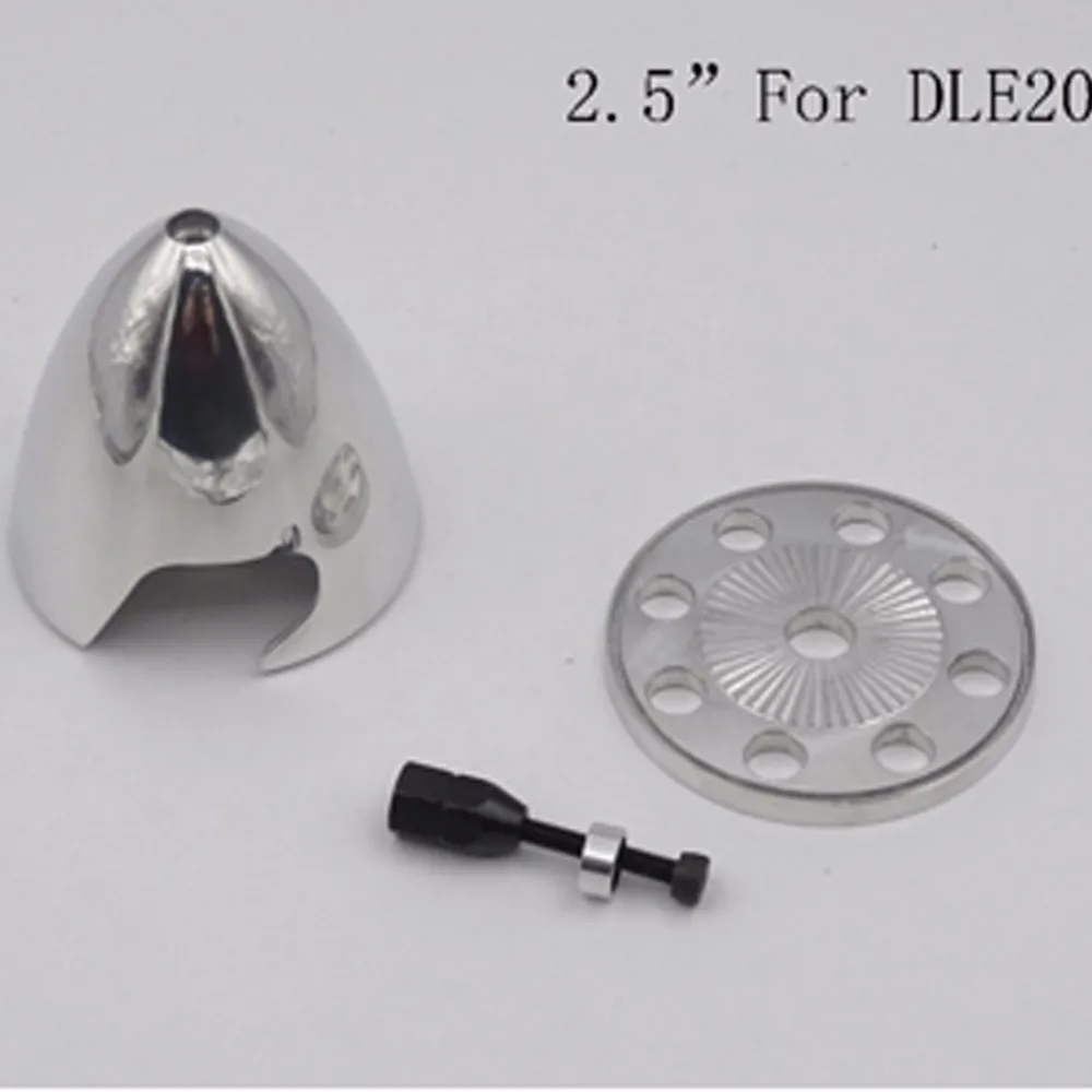 

Miracle 2.5 Inch 64mm CNC Aluminum Spinner For RC DLE20 Engine Airplane Model